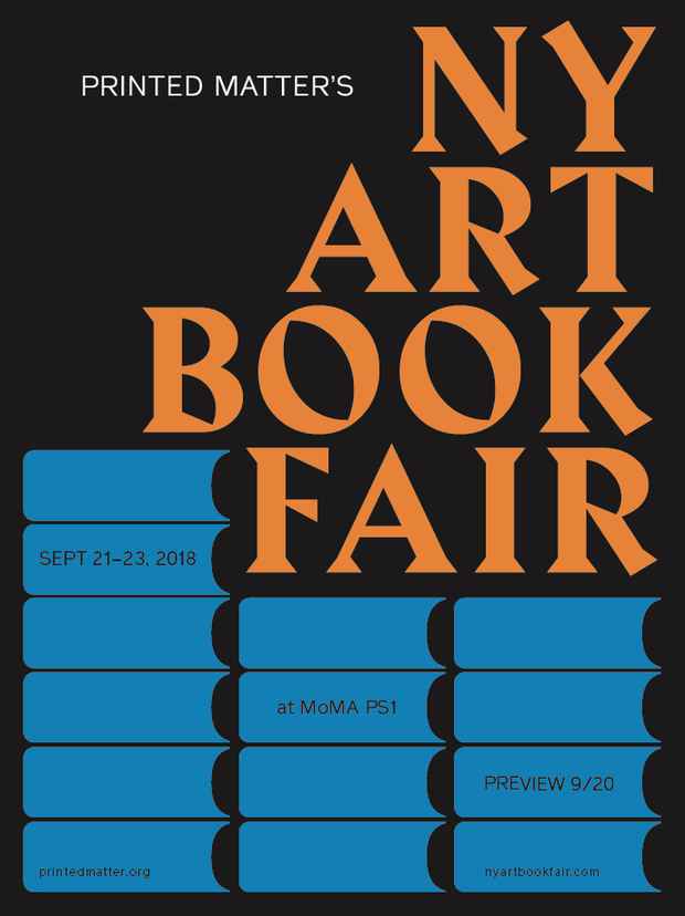poster for “The NY Art Book Fair”