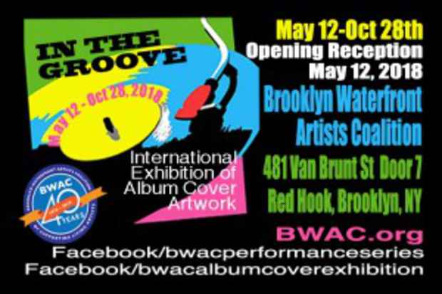 poster for “In The Groove” Exhibition