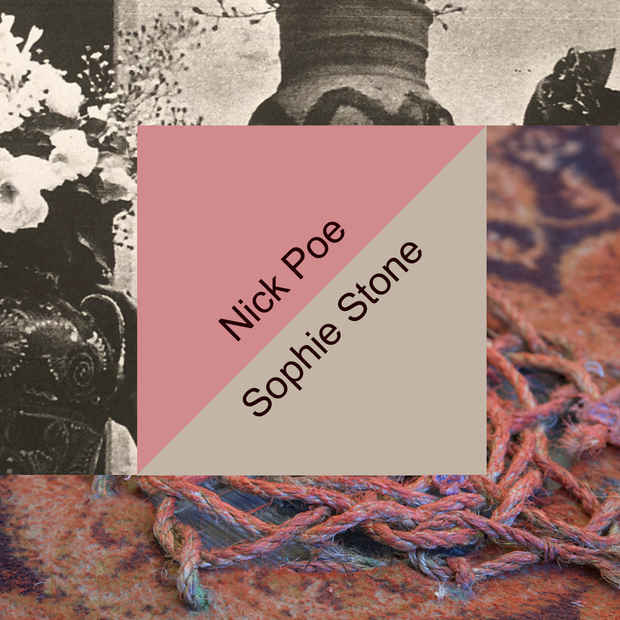 poster for Nick Poe and Sophie Stone Exhibition