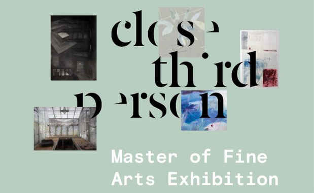 poster for “Close Third Person” Exhibition