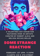 poster for “Some Strange Reaction” Exhibition