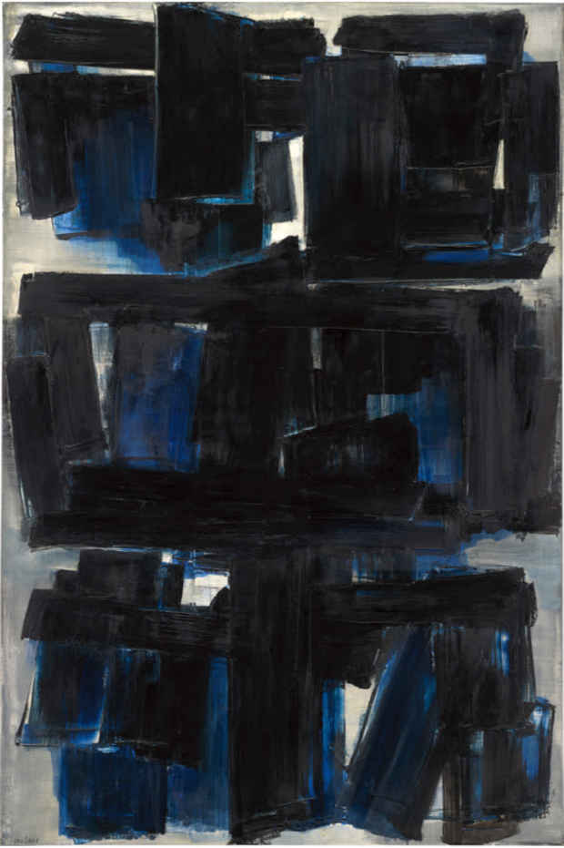 poster for Pierre Soulages “A Century”