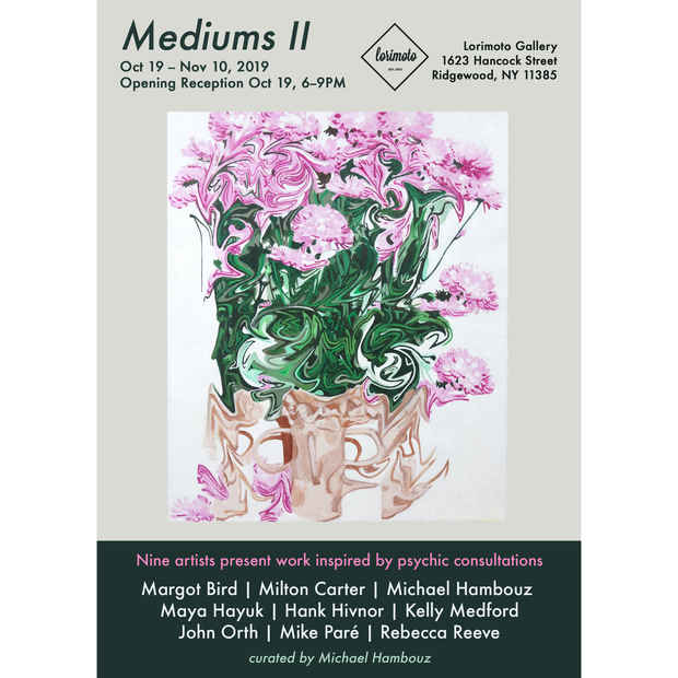 poster for “Mediums II” Exhibition 