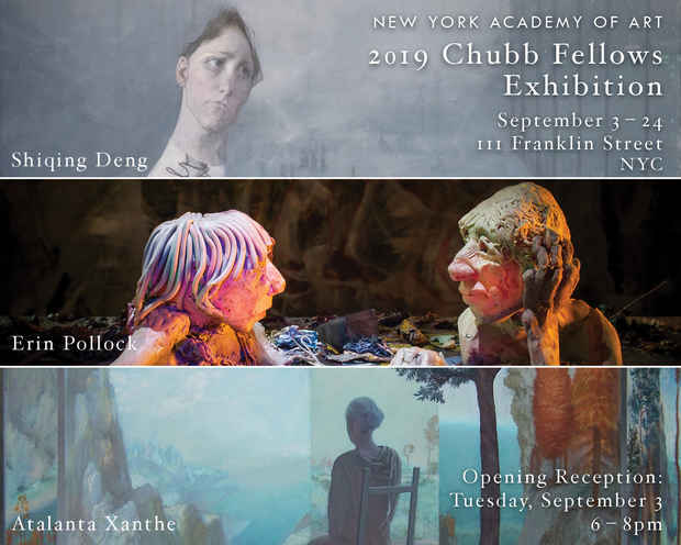 poster for “2019 Chubb Fellows Exhibition”