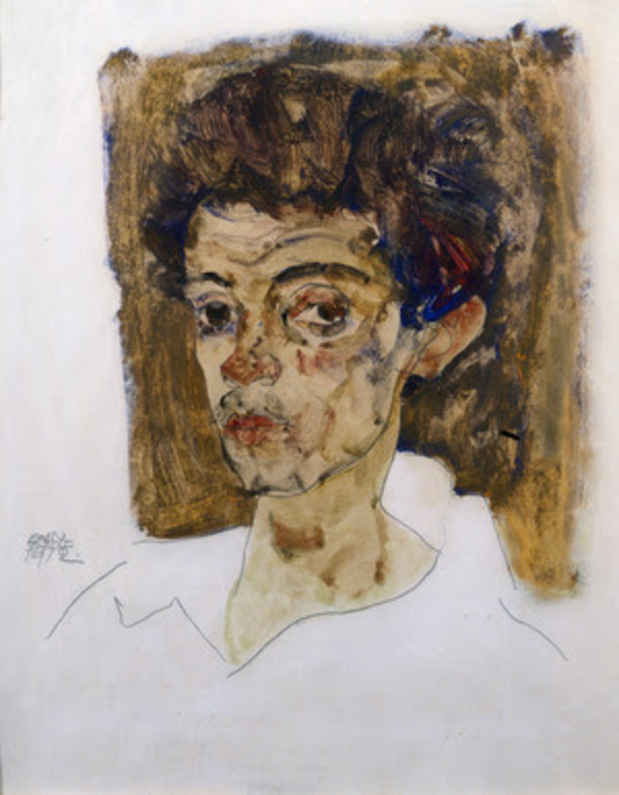 poster for Egon Schiele “In Search Of The Perfect Line”