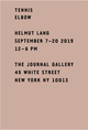poster for Helmut Lang Exhibition