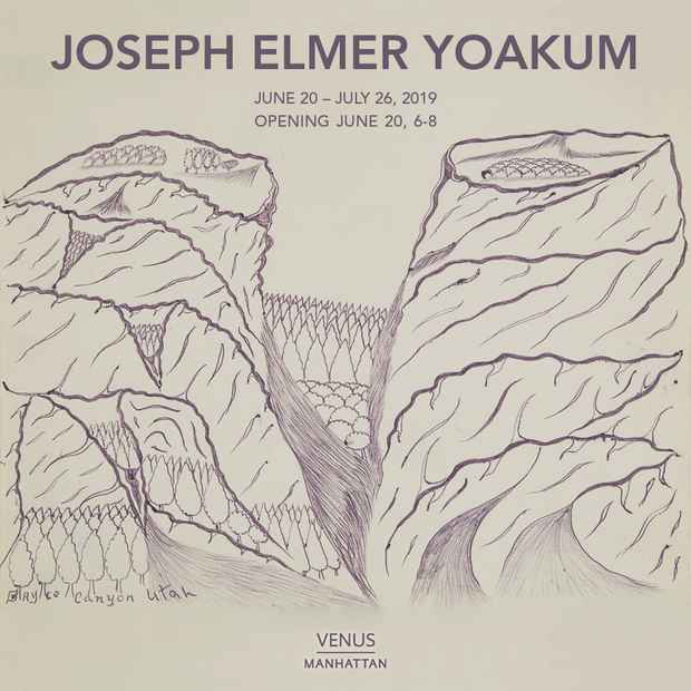 poster for Joseph Elmer Yoakum Exhibition