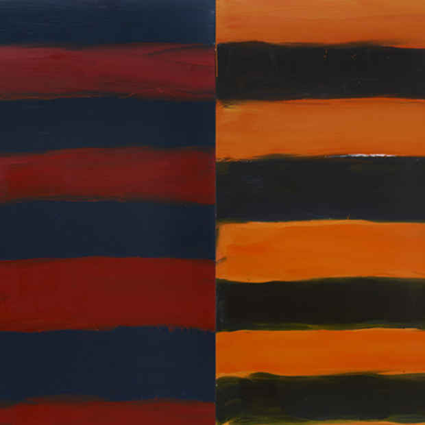 poster for Sean Scully “PAN”