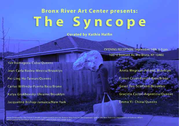 poster for “The Syncope” Exhibition