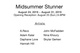 poster for “Midsummer Stunner” Exhibition