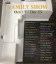 poster for “Family Show” Exhibition
