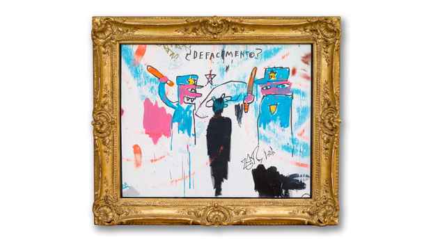 poster for Jean-Michel Basquiat “Defacement: The Untold Story”