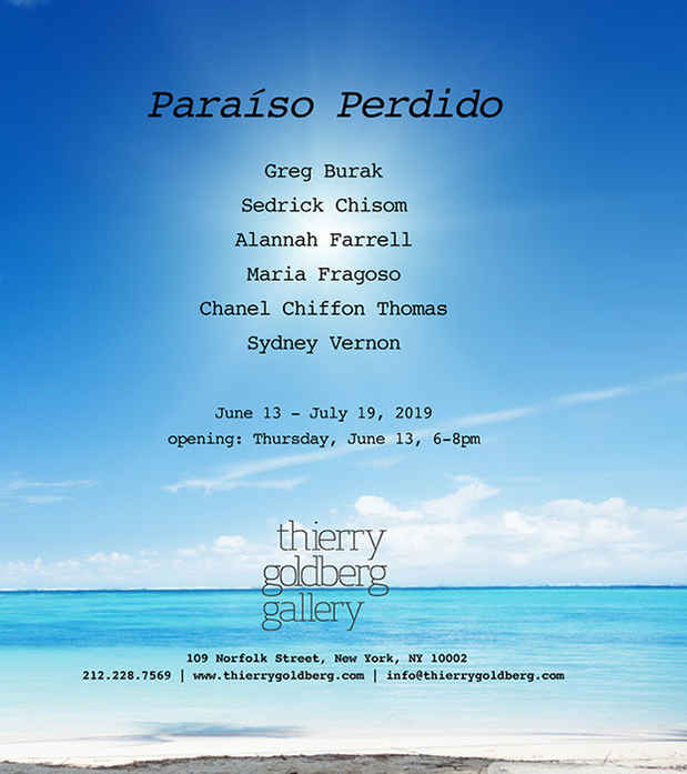 poster for “Paraíso Perdido” Exhibition