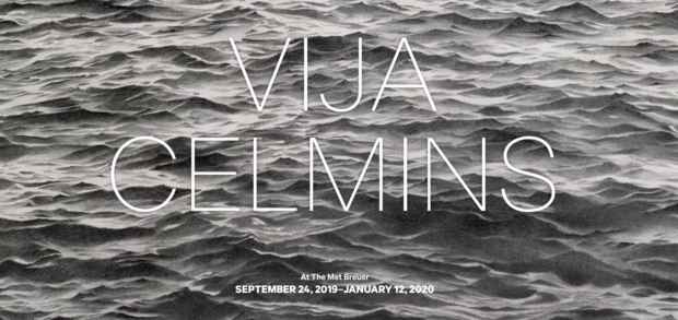 poster for Vija Celmins Exhibition