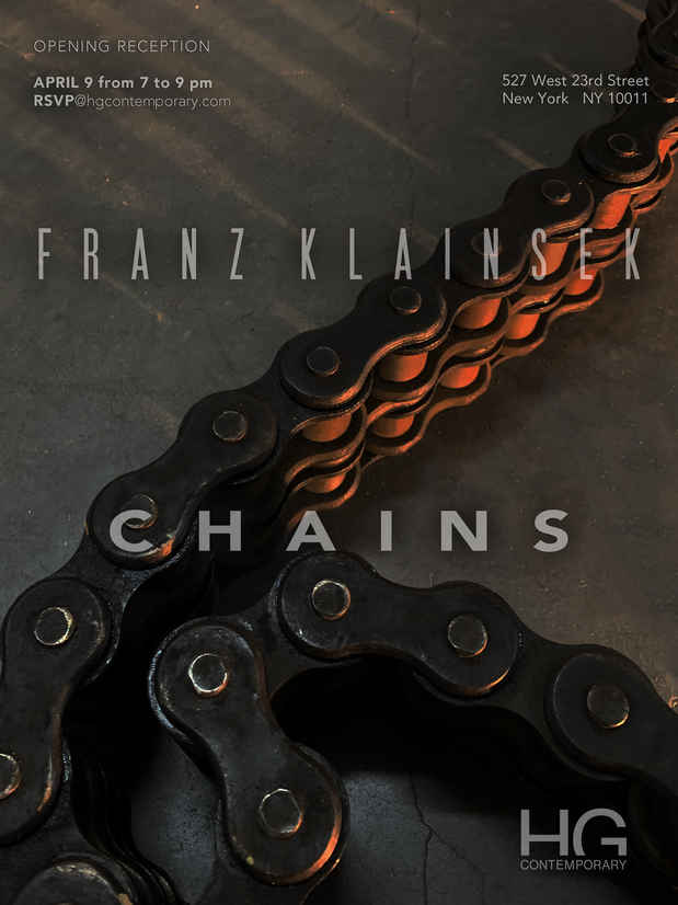 poster for Franz Klainsek “Chains”