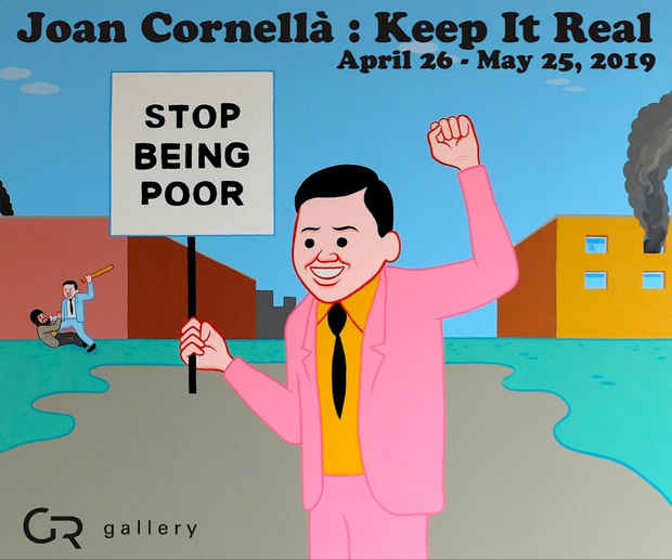 poster for Joan Cornella “Keep it Real”