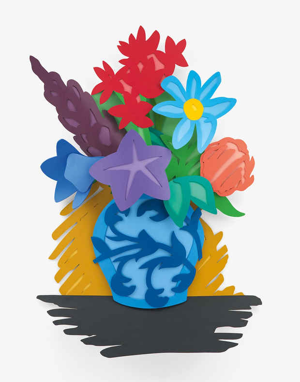 poster for Tom Wesselmann “Flowers”