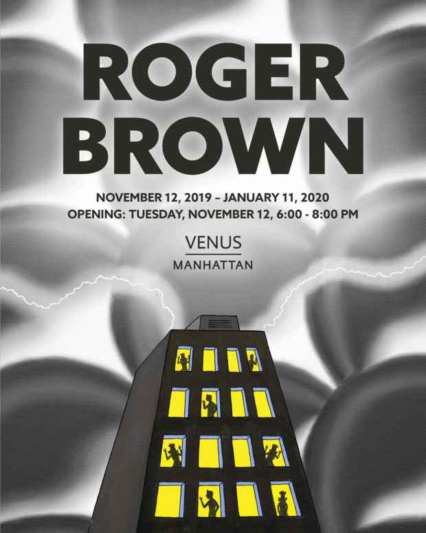 poster for Roger Brown Exhibition