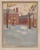 poster for Fairfield Porter “Amherst and Other Places”