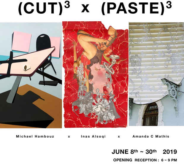 poster for “(Cut) 3 x (Paste) 3” Exhibition