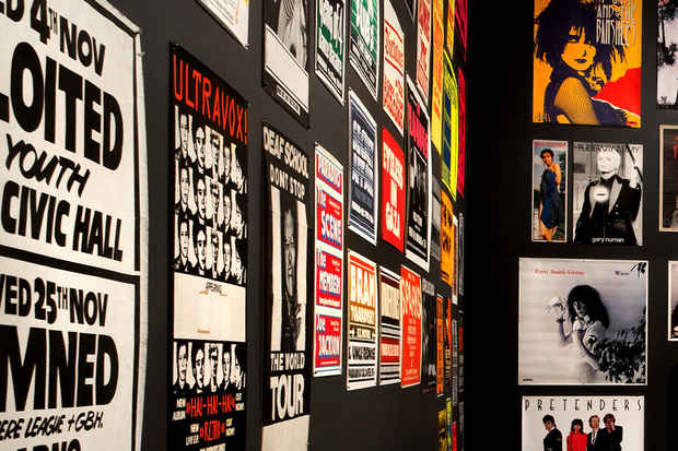 poster for “Too Fast to Live, Too Young to Die: Punk Graphics, 1976–1986” Exhibition