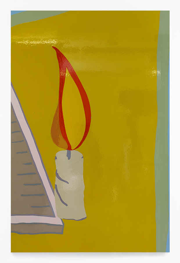 poster for Gary Hume “Destroyed School Paintings”