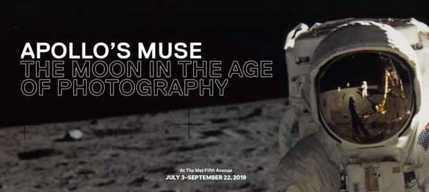 poster for “Apollos Muse: The Moon in the Age of Photography” Exhibition