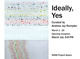 poster for “Ideally, Yes” Exhibition
