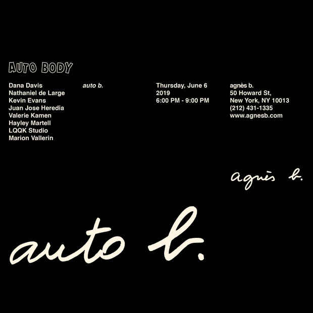 poster for “Auto Body” Exhibition