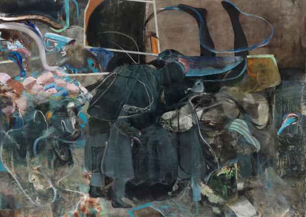 poster for Adrian Ghenie “The Hooligans”