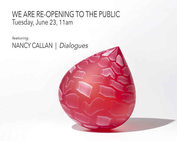 poster for Nancy Callan “Dialogues”