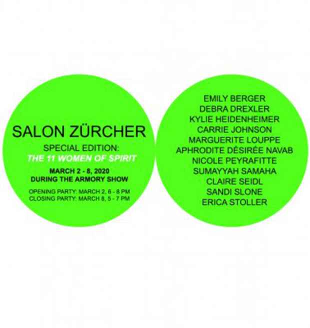 poster for “Salon Zürcher, 22nd Edition” Art Fair