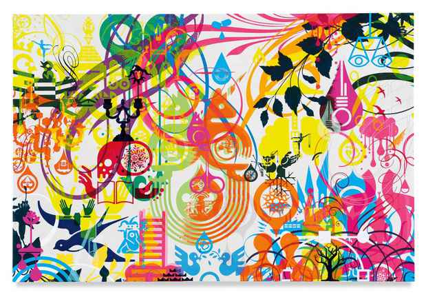poster for Ryan McGinness Exhibition