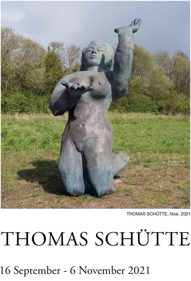 poster for Thomas Schutte Exhibition
