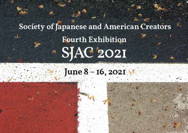 poster for “Society of Japanese and American Creators SJAC 2021” Fourth Annual Exhibition