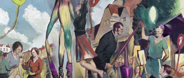 poster for Neo Rauch “The Signpost”