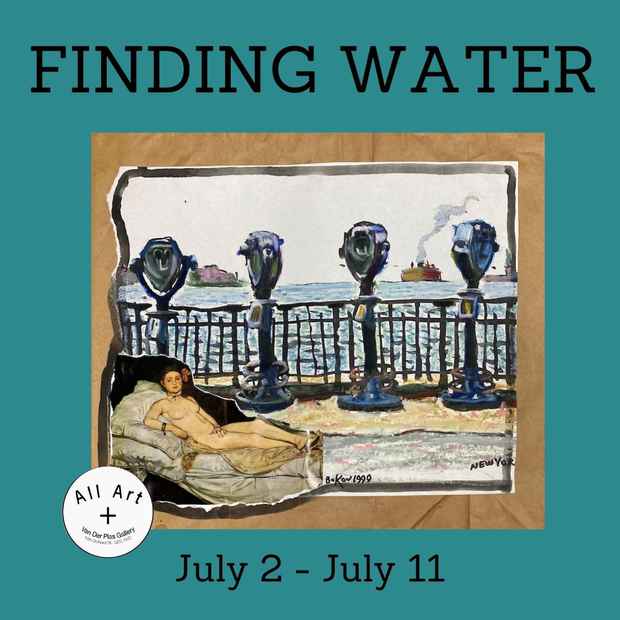 poster for “Finding Water” Exhibition