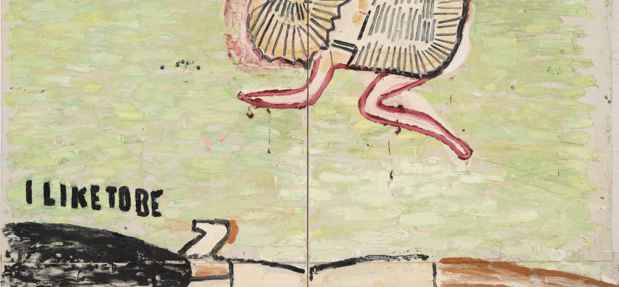 poster for Rose Wylie “Which One”