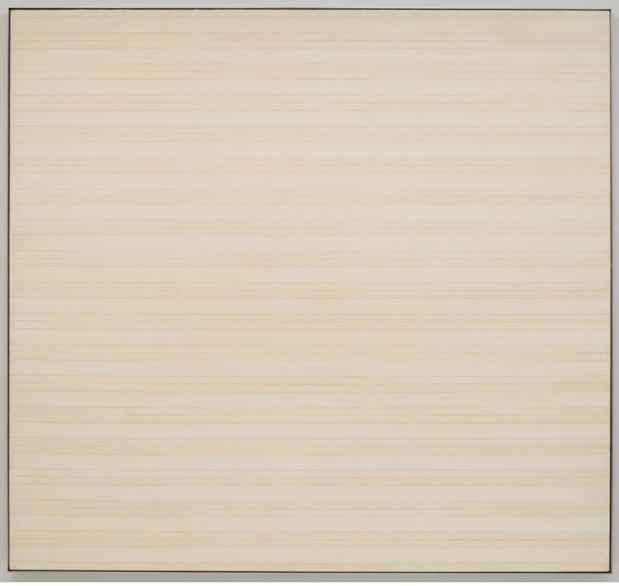 poster for Agnes Martin “The Distillation of Color”