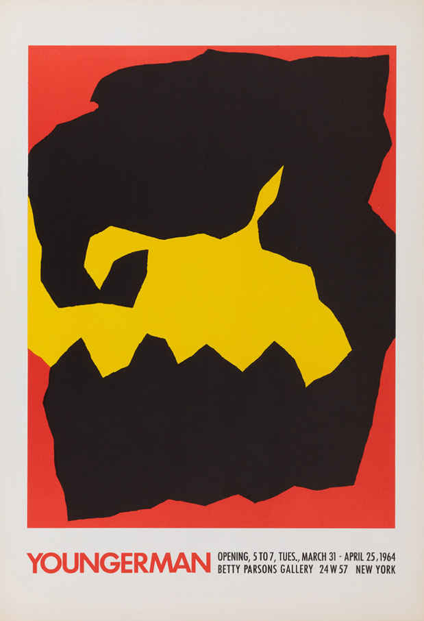 poster for Jack Youngerman “A Selection of 17 Posters c. 1951-1999”