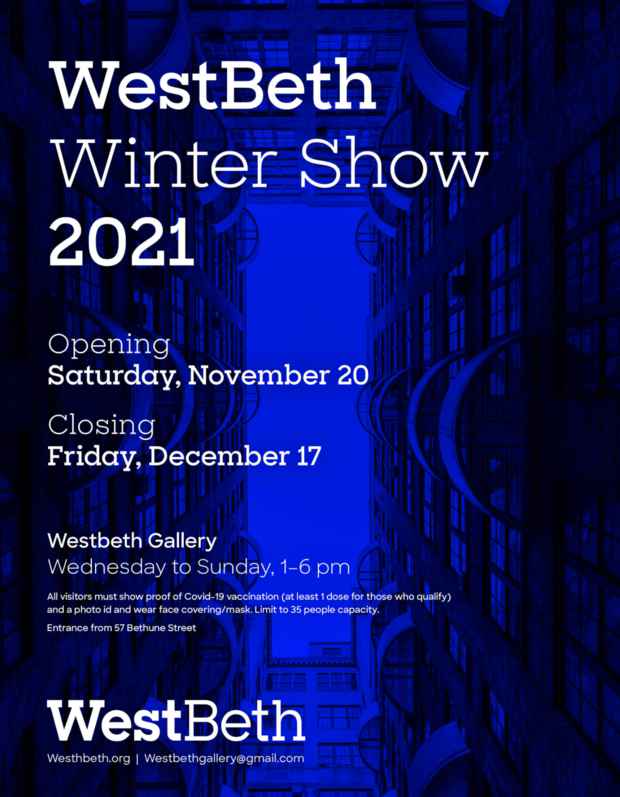 poster for “Winter Show 2021” Exhibition