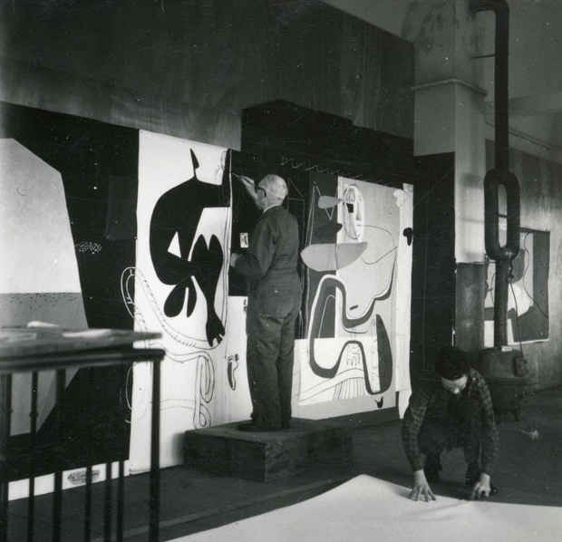 poster for Le Corbusier “Nomadic Murals”