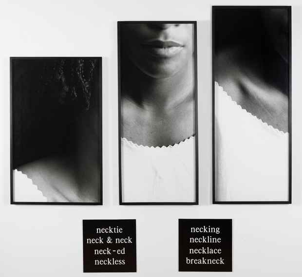 poster for Lorna Simpson Exhibition