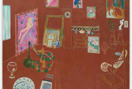poster for Henri Matisse “The Red Studio”