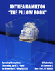 poster for Anthea Hamilton “The Pillow Book”