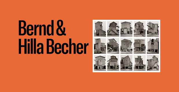 poster for “Bernd & Hilla Becher” Exhibition
