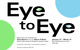 poster for “Eye to Eye” Exhibition