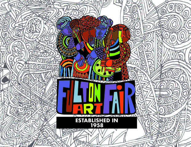 poster for “Fulton Art Fair Artists” Exhibition