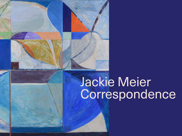 poster for Jackie Meier “Correspondence”