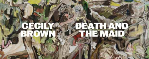poster for Cecily Brown “Death and the Maid”